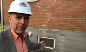 ingénieur conseil en fissure de fondation, mur, plafond, plancher à Montréal et Québec