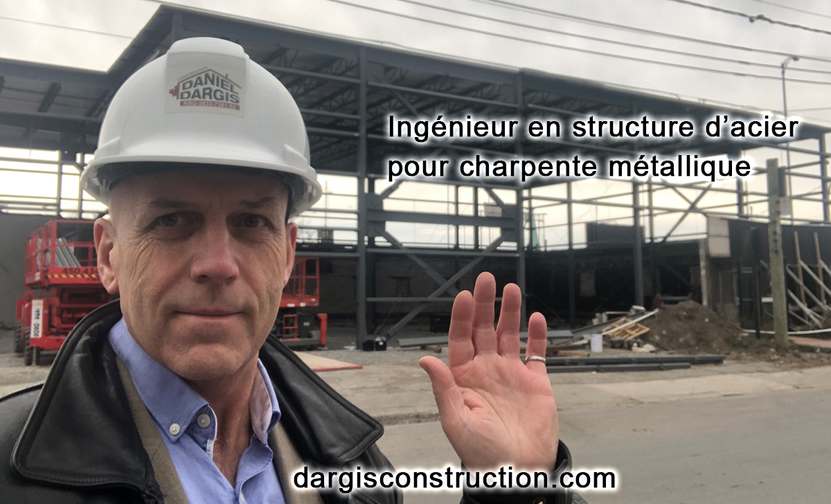 ingénieur en structure d'acier pour charpente métallique