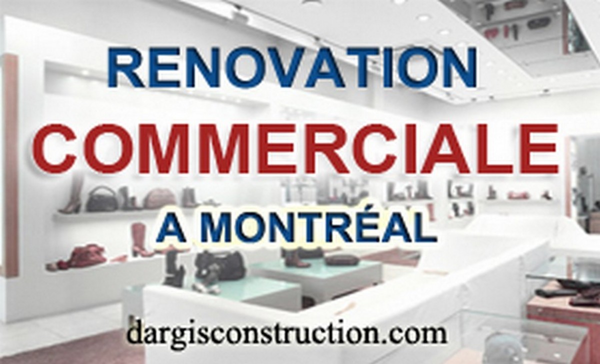 rénovation commerciale a Montreal