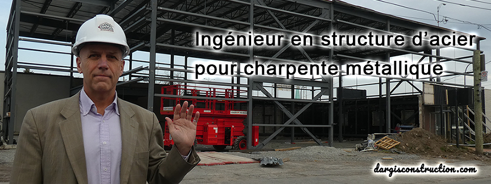 ingénieur en structure d'acier pour charpente métallique